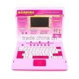 English & Spanish Interactive Kids Laptop Learning Machine/ Study Machine/ Educational Toys With Light & Voice thumbnail-2