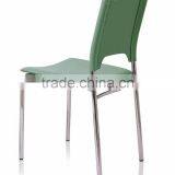 Dining Room Chair, Colorful Coffee Chair, Modern Brown Leather Dining Chair thumbnail-4