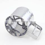 One-Handed Stainless Steel Cup Flour And Icing Sugar Sifter thumbnail-4