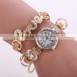 2017 Luxury Charming Watch Fashion Girl Pearl Bracelet Love Ladies Watch thumbnail-1
