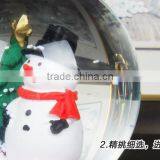 Hot Sale Gifts Musical Christmas Snow Globe Handwork Christmas Snow Globe thumbnail-5