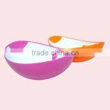 Hot Selling Plastic Oval/Egg Shape Salad Bowl thumbnail-2