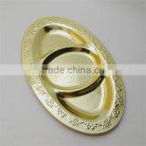 Custom Logo Metal Serving Trays Wholesale Stainless Steel Cooking Plate thumbnail-3