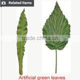 Factory Direct Sales Artificial Green Leaf for Decorative Garden and Floral Arrangement thumbnail-5