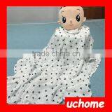 UCHOME Cotton Muslin Swaddle Blanket Baby Muslin Wraps, Baby Muslin, Baby Blanket thumbnail-4