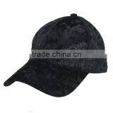 Blank Fake Velvet Baseball Cap Custom Hats And Caps thumbnail-5