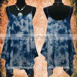 2015 Wholesale Sexy Ladies Irregular Summer Oversize Gypsy TIE DYE Beach Spaghetti Tank Top thumbnail-1