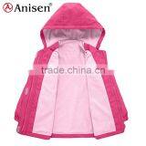 Oem Factory Children Boutique Kids Clothing Girls Softshell Jacket thumbnail-3