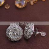 Factory Jewelry 925 Silver Men Earrings With Screw Back thumbnail-1