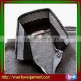Wholesale Good Quality Low Price Dark Gray Polo Neck Pique Plain Color Polo Shirt thumbnail-3