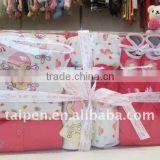 Wholesale New Style Soft Fabric Newborn Baby Clothing 100% Cotton Baby Girl Clothes Gift Set Cheap Childrens Clothing Sets thumbnail-1