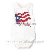 Summer Short Sleeve Baby Bodysuit Soft Cotton Bulk Infant Rompers thumbnail-4