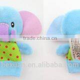 New Design Funny Animal Cartoon Mouse Plush Finger Puppet Customized Stuffed thumbnail-3