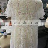 Most Fashion Latest Net Designs White Female Polyester Blouse for Sale thumbnail-2