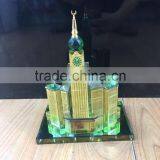 Crystal Makkah Clock Model for Islamic Wedding Souvenir Gift thumbnail-2