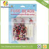 Diyfashion Educational Craft 5mm Mini Hama Perler Beads Set With Pegboard Iron Paper and Twezzer Fuse Beads Toys for Kids 18027 thumbnail-2