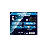 LKV556 MHL Micro-USB to HDMI Adapter With RCP Function thumbnail-1