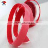 Adjustsble Red and Black Back to Back Hook and Loop