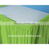 Polyester Wedding Table Skirting Table Skirts Table Linen