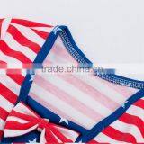 Baby Girl Long Sleeve Red White Striped Romper Outfit Clothes thumbnail-2