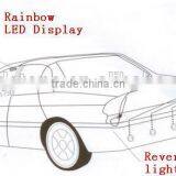 Super Slim Rainbow LED Display Auto Part Kit Sensor System 0.0-2.0 Meters Alarm thumbnail-5