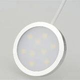 Round LED Cabinet Light, Wardrobe Disc Lamp With 4 or 6 Way Splitter, Ultrathin Showroom Furniture Spotlight thumbnail-3