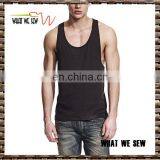 5%spandex 95% Cotton Fashion Style Fitness Tank Top for Men With Factory Price thumbnail-1
