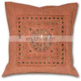 Cotton ethnic Sari Patchwork Cushion Cover