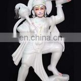 Hanuman Statue from White Marble