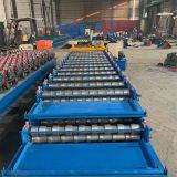 Floor Tile Double Layer Making Machine Steel Sheet Metal Roofing Rolls Forming Machine thumbnail-3