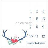 Wholesale Good Quality Milestone Blanket Baby Milestone Blanket Milestone Baby Blanket thumbnail-2