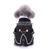 Stylish Shirt Formal Dog Wedding Bow Tie Suit Outfit Pet Dog Tuxedo thumbnail-1