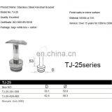 Stainless Steel Handrail Support Mirror Finish Stain Finish thumbnail-6
