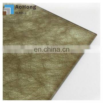 Decorative Laminated Glass With ISO BV CE Laminated Glass Decorative Pvb Film photo-3