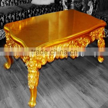 FRP fiberglass Golden countryside style table