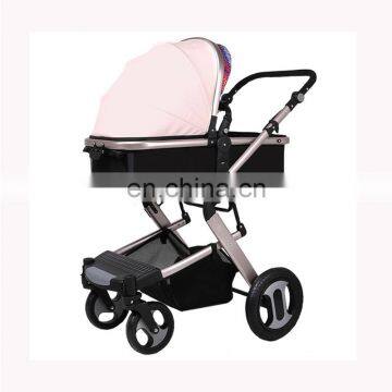 Wholesale Family Aluminum Frame High Landscape Luxury Newborn Comfort Prams 3 In 1 Baby Strollers With Car Seat