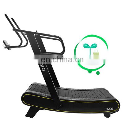 high quality Magnetic Resistance Commercial Treadmill hot sale unpowered curved treadmill Manual treadmill