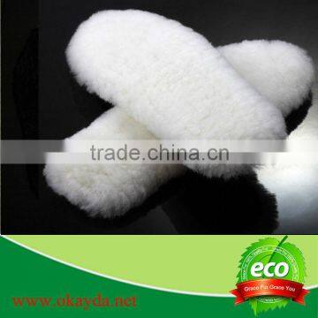 Genuine sheeps wool shoes thermal insoles