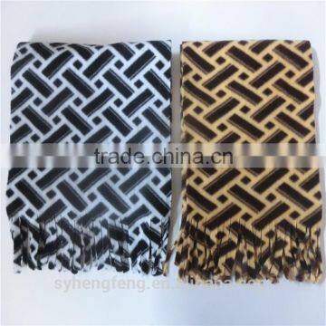 Wholesale printing polar fleece Scarf