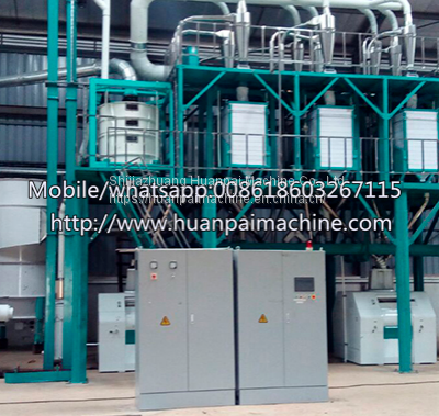 Processing machine corn flour plant maize mill maize grinding machine