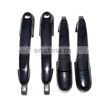 4Pcs Front Rear Left Right Exterior Outside Door Handle for Hyundai Tucson 05-09