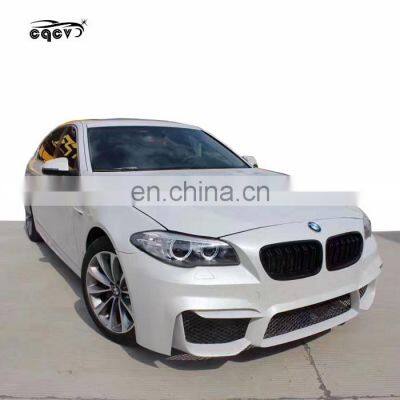 High Quality M5 Style Body Kit for BMW 5 Series F10 F18 Car Bumper Rear Bumper Side Skirts for BMW F10 Plastic Material