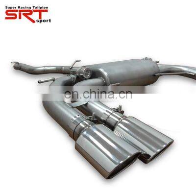 Exhaust system for Audi S3 2.0T 2013-2016 downpipe with catalytic cat back with valve control stainless steel material