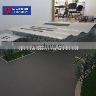Miniature Architectural Plastic Airport Model With Led Lighting photo-3