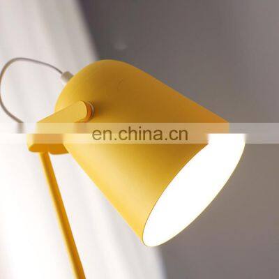 180 Turnable Led Desk Light Adjustable Black White Bedroom 12w Bedside Usb Table Lamp