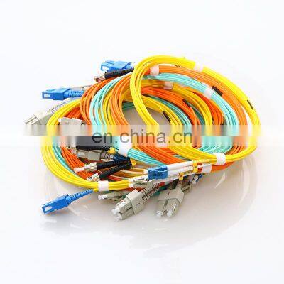 Good price lc fiber optic duplex lc jumper  lc sx fiber patch cord patch cable fiber optic cable