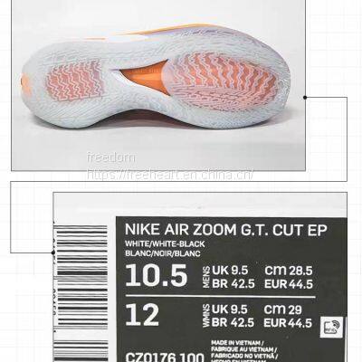 Nike Zoom gt Cut White Red Yellow