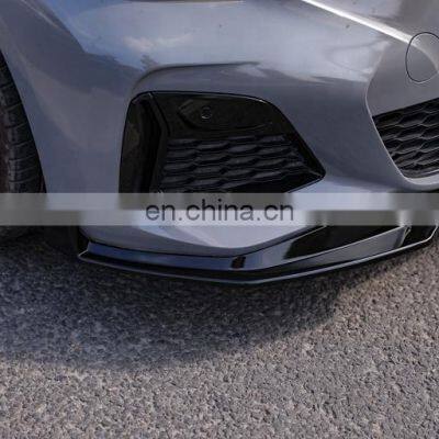 For BMW 3 Series G20 MP Style Gloss Black Front Lip G20 Front Spoiler Exterior Front Bumper Lip photo-4