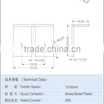 19.00mm Electronic Components Copper Terminal photo-2