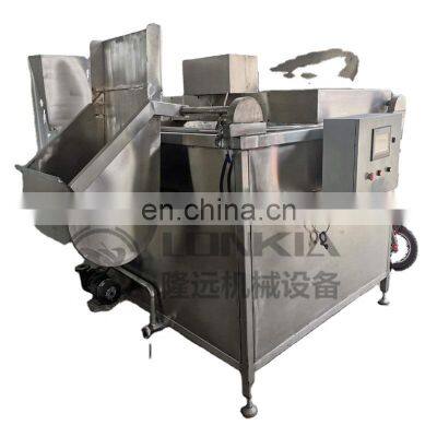 Hot Sale Continuous Chicken Nuggets Frying Machine Potato Crisps Fryer Machine photo-2